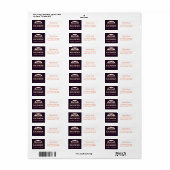 Aangepast label voor aangepaste halloween (Full Sheet)