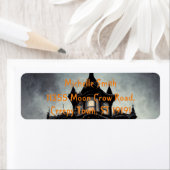 Aangepast label voor aangepaste halloween (Insitu)
