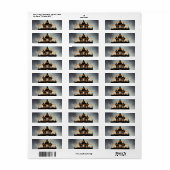 Aangepast label voor aangepaste halloween (Full Sheet)