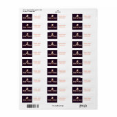 Aangepast label voor aangepaste halloween (Full Sheet)