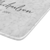 Aangepast label voor afdruk marmer Afdrukglas Snijplank (Hoek)