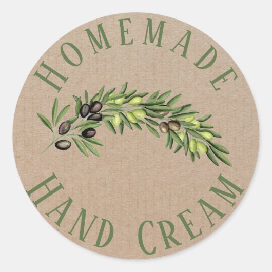Aangepast label voor cosmetisch olijfolieproduct m (Voorkant)