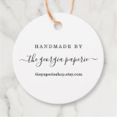 Aangepast Label voor handgemaakte objecten (Voorkant)