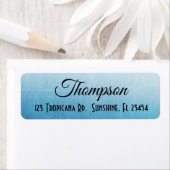 Aangepast label voor het blauwe looppas (Insitu)