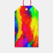 Aangepast label voor kleurdye-dye-kleurduitje voor cadeaulabel (Voorkant)