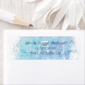 Aangepast label voor muzieknotitie Musicus (Insitu)