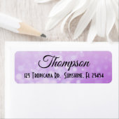 Aangepast label voor Paarse gradiënt retouradres (Insitu)