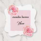 aangepast label voor ramadan kareem (Voorkant)