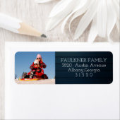 Aangepast label voor terugzendadres foto (Insitu)