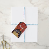 Aangepast Label voor vloerkleppen met aangepaste t Cadeaulabel (Met Touw)