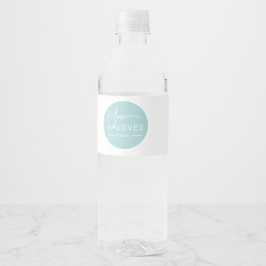 Aangepast label voor waterfles waterfles etiket (Voorkant)