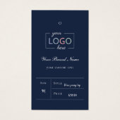 Aangepast Label voor zakelijke Logo Visitekaartje (Voorkant)