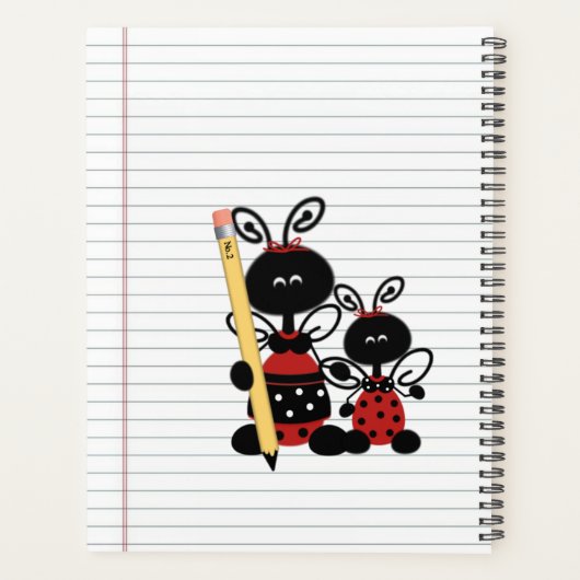 Aangepast Ladybug-leraar Planner (Achterkant)