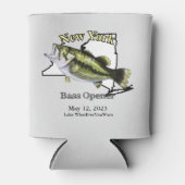 Aangepast Lake/Date New York Bass Open Light Blikjeskoeler (Voorkant)