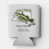 Aangepast Lake/Date New York Bass Open Light Blikjeskoeler (Achterkant)