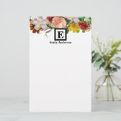 Aangepast | Landbloemen Briefpapier (Staand voorkant)