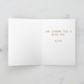 Aangepast landelijk denken aan jou kaart (Binnen)