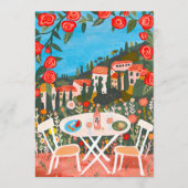 Aangepast landelijk maaltijd met uitzicht Kunst Menu (Voorkant)