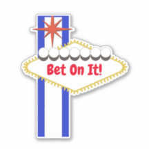 Aangepast Las Vegas Stijlteken