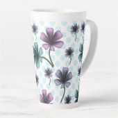 Aangepast  latte mok (Rechterhoek)