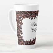 Aangepast Latte Mok (Linkerhoek)