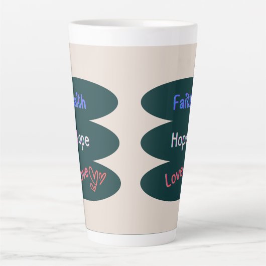 Aangepast Latte Mok (Voorkant)