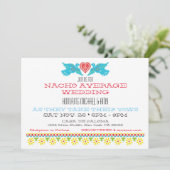 Aangepast laveer Papel Picado Banner Kaart (Staand voorkant)