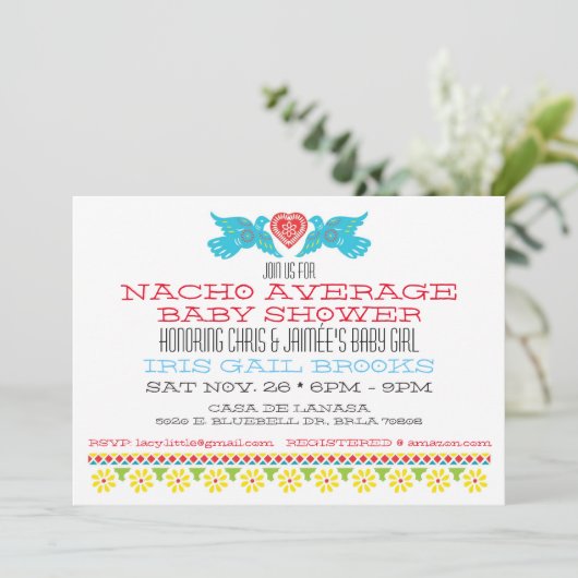 Aangepast laveer Papel Picado Banner Kaart (Staand voorkant)