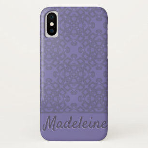 Aangepast lavenderpatroon Case-Mate iPhone case