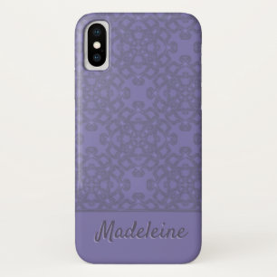 Aangepast lavenderpatroon Case-Mate iPhone case
