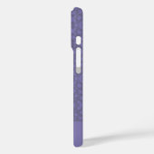 Aangepast lavenderpatroon Case-Mate iPhone case (Achterkant / Links)