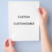 Aangepast  leeg aanpassen flyer (Hand)