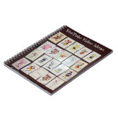 Aangepast leeg tijdschrift voor schrijvers en make notitieboek (Linkerzijde)