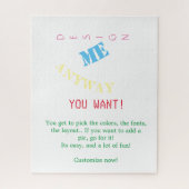 Aangepast Legpuzzel (Verticaal)