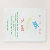 Aangepast Legpuzzel (Horizontaal)