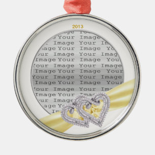 Aangepast lemon Ribbon Ornament