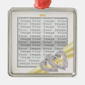 Aangepast lemon Ribbon Ornament (Voorkant)