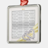 Aangepast lemon Ribbon Ornament (Links)