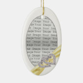 Aangepast lemon Ribbon Ornament (Rechts)