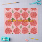 Aangepast Lentebloem Vrouwendag PatWikkellpapier Tissuepapier (Craft)