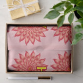 Aangepast Lentebloem Vrouwendag PatWikkellpapier Tissuepapier (Geschenk)