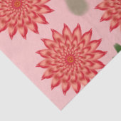 Aangepast Lentebloem Vrouwendag PatWikkellpapier Tissuepapier (Detail)