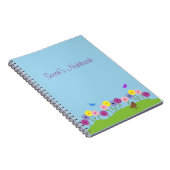 Aangepast lentepakje voor zomerbloem notitieboek (Rechterzijde)