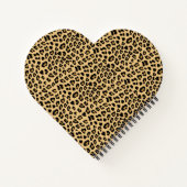 Aangepast Leopard-afdrukpatroon Notitieboek (Achterkant)