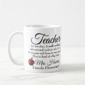 Aangepast leraar Rockstar Koffiemok (Links)