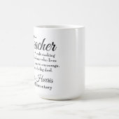 Aangepast leraar Rockstar Koffiemok (Center)