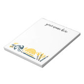 Aangepast lesblok notitieblok (Linkerzijde)