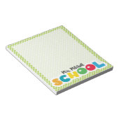 Aangepast lesblok notitieblok (Schuin)