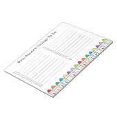 Aangepast lesblok notitieblok (Schuin)