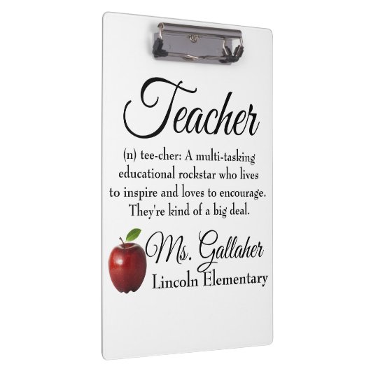 Aangepast lesbord klembord (Rechts)